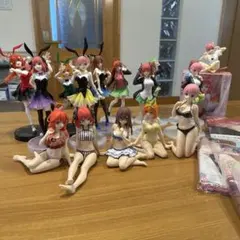 五等分の花嫁　プライズフィギュア　coreflu crystal vivi 他