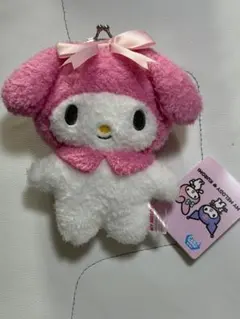マイメロディ ぬいぐるみ がま口ポーチ