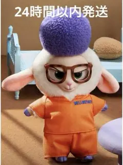 ズートピアヤックと副市長のベルウェザーぬいぐるみキーホルダーセットと缶ボックス ズートピアヤックと副市長のベルウェザーぬいぐるみキーホルダー