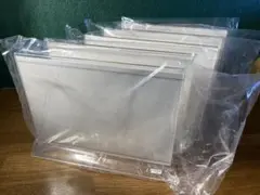 ライオン事務器　メニュー立て　アクリル　スタンド　5個セット