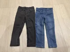 子供服　ジーンズ　２点セット　1歳半〜2歳　92cm H&M
