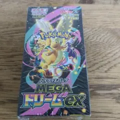 ポケモンカードゲーム MEGA ドリームex　シュリンク付き　未開封
