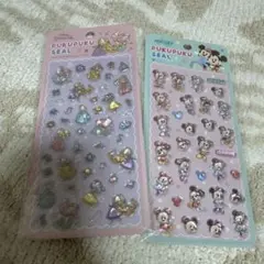 Pukupuku Seal ディズニー　プリンセス　ミッキー　プクプクシール