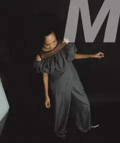 キ★新品タグ付き★et.UNiVER Baloom-like パンツドレス