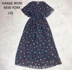 HANAE MORI 花柄 ワンピース ジャガード - メルカリ