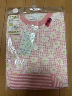 花柄チェック ベビーパジャマ 90サイズ