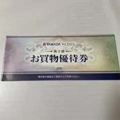 ヤマダ電機 お買物優待 500円×10枚 5000円分