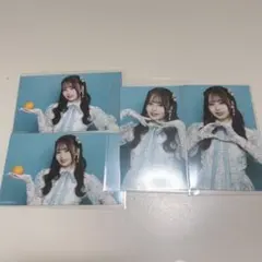 乃木坂46 佐藤璃果ネーブルオレンジ ミニ生写真 表題 3種コンプ