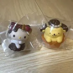 サンリオキャラクターズ　チョコレート　ドール　キティ　ポムポムプリン