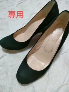 KariAng スエード パンプス ブラックのサムネイル