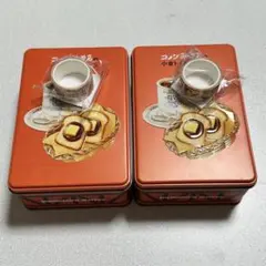 【2こセット】コメダ珈琲店　空き缶&マスキングテープ