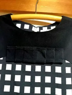 Joillet ジョイレット　ノースリーブ チェック柄 リボン付き ワンピース