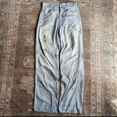 70s VINTAGE USA製 Lee ペンキ デニム ペインターパンツのサムネイル