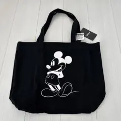 ミッキーマウス トートバッグ 黒