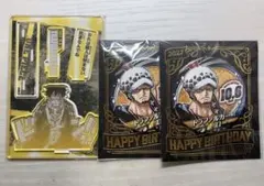 トラファルガー・ロー　バースデイ缶バッジ　名場面ジオラマフィギュア