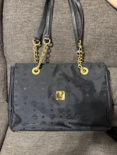 MCM トートバッグ ブラック ゴールド金具のサムネイル