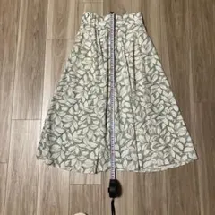 花柄フレアロングスカート　archives 美品　1600→9 99