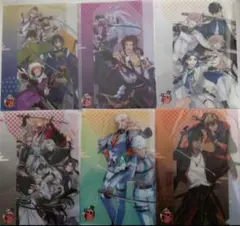 セブンイレブン限定 刀剣乱舞クリアファイル6枚セット