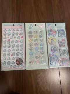 ボンボンドロップシール　ミニ　ハンギョドン　ウォーターシール　おはじきふうシール