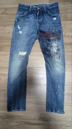 DSQUARED2 ディースク　ダメージ　デニム　パンツ　価格交渉可能　44