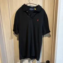 定価18,000円 Polo Ralph Lauren ブラックポロシャツ XL