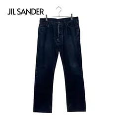 09AW JILSANDER ラフシモンズ期 カシミヤ デニム 濃紺 イタリア製のサムネイル
