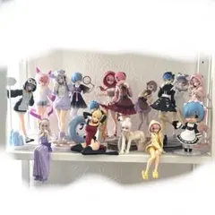 リゼロ エミリア ラム レム 雪まつり Winter Snow アクリルスタンド 
