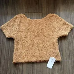 archives 半袖ニット オレンジ Mサイズ　新品　タグ付きのサムネイル
