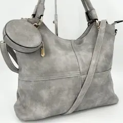 未使用級 フィラノ クロスステッチ2WAYトートバッグ コインケース付