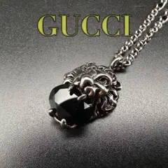 未使用級✨　GUCCI　ネックレス　ライオン　ライオンヘッド　希少 1276