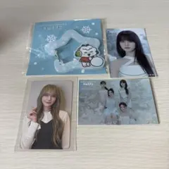 NiziU AWAKE 会場限定トレカ カラビナ ステッカー セット