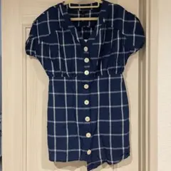 ワンピース 新品タグ付き　ZARA TRF チェックワンピース