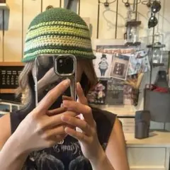 クラッシャーハット　クロシェハット　バケットハット　男女兼用