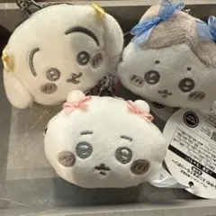 ちいかわ ミニがまぐち ハチワレ リボン付き 新品未使用　3個セット