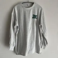 INGNI 長袖 プリントTシャツ Mサイズ グレー 薄手