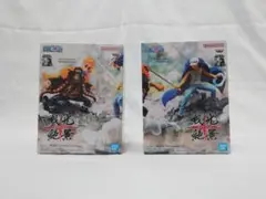 戦光絶景 ティーチ トラファルガー・ロー フィギュア 2体セット