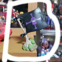 ジャンク　白ひげ　海賊旗 　ワーコレ　ワールドコレクタブルフィギュア