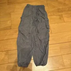 GU パラシュートカーゴパンツ グレー XSサイズ