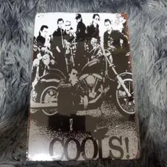 COOLS! ブリキ看板 レトロ風 インテリア雑貨　30×20