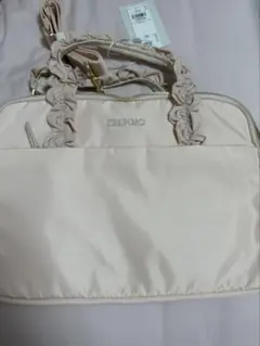 お値下げ中⭐︎美品 セルフォード ビジュー付きリュック グレー - メルカリ