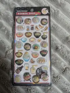 正規品　新品未使用　ボンボンドロップシール　和柄　ラーメン