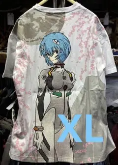 完売品【EVANGELION×錦】 綾波レイ 富士桜半袖TシャツXLサイズのサムネイル
