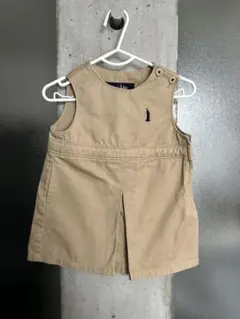 EAST BOY ベージュ ワンピース 80 ジャンパースカート