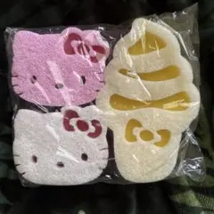 ハローキティ スポンジ 3個セット　キッチンスポンジ