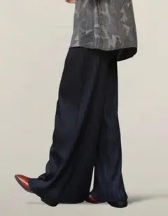 美品】TELOPLAN Poldi Pleats Pants - メルカリ