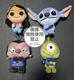 リロ&スティッチ　＆you　マスコット　ぬいぐるみ　全種セット