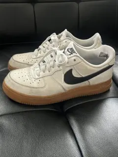 Nike Air Force 1 ホワイト/ブラック　プレミアムレザー