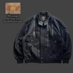 【90s vintage】 ジップブルゾン スイングトップ 90年代ストリート