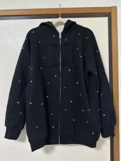 ☆Darichロゴビジュージップパーカー(ブラック)☆