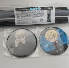 37 東京リベンジャーズ あたりツキ缶バッジ スリムタペストリー 缶バッジ